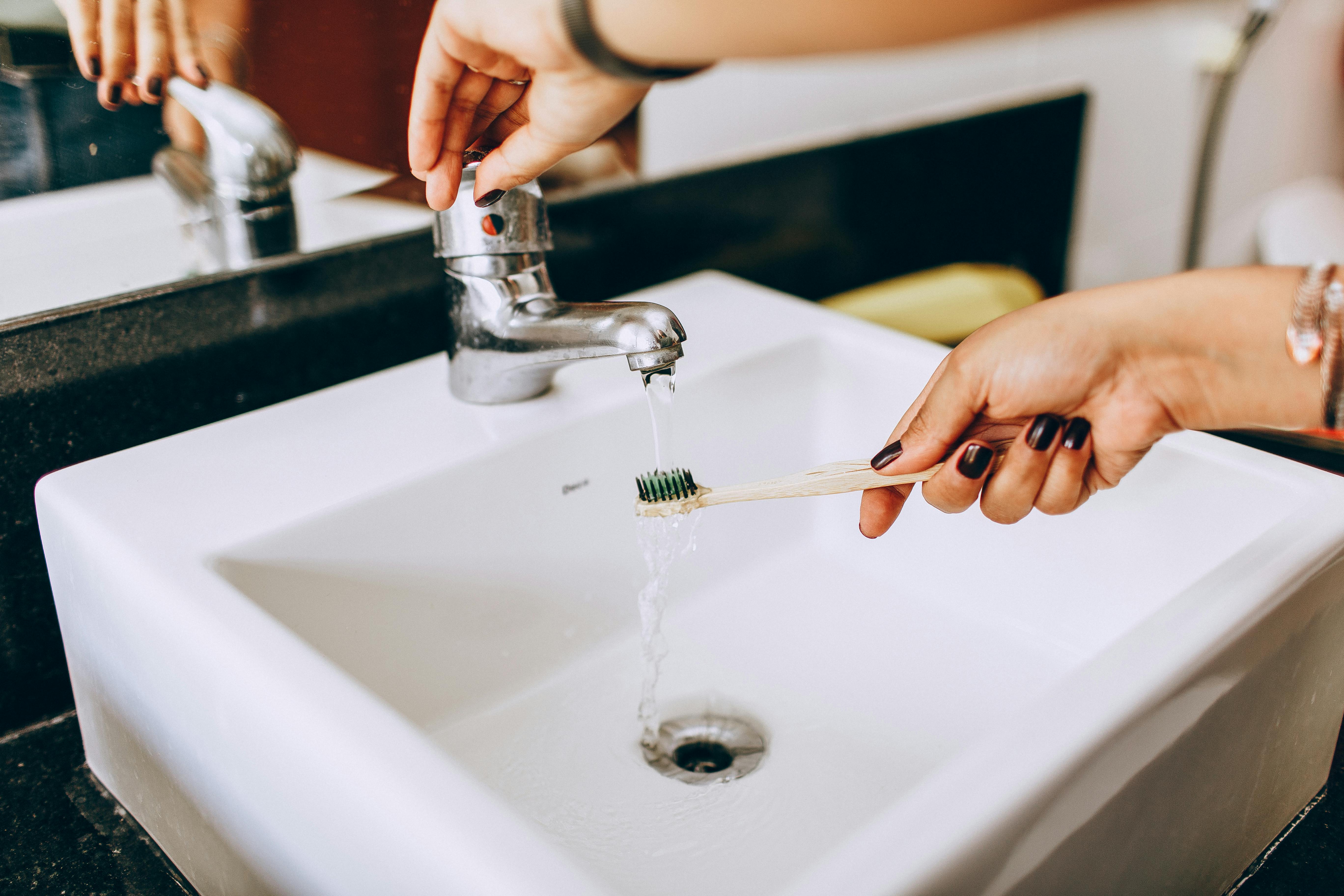 Defekte Dichtungen in Wasserhahn